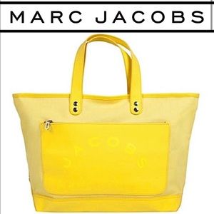 MARC JACOBS yellow tote bag